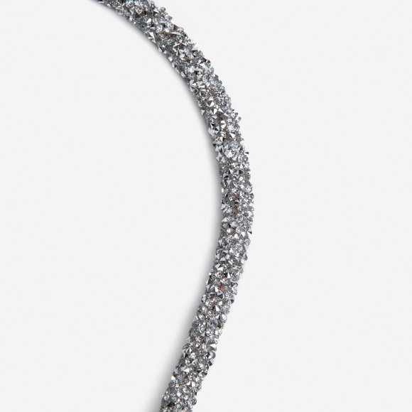 NEW! Silver Sparkly Diamond Headband - Picture 2 of 2